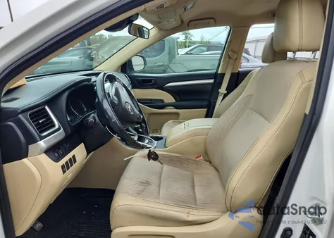 2018 Toyota Highlander Le from USA, damaged, VIN 5TDBZRFH5JS872494